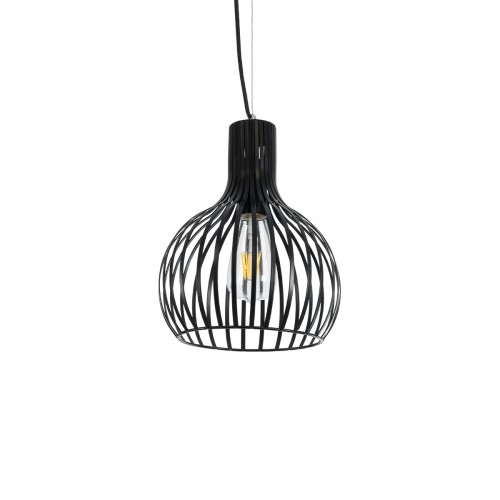 GloboStar® SCANDI 01386 Vintage Industrial Κρεμαστό Φωτιστικό Οροφής Μονόφωτο Μαύρο Μεταλλικό Πλέγμα Φ23 x Υ30cm Διακόσμηση - Φωτισμός - Χαλιά GloboStar® SCANDI 01386 Vintage Industrial Κρεμαστό Φωτιστικό Οροφής Μονόφωτο Μαύρο Μεταλλικό Πλέγμα Φ23 x Υ30cm Διακόσμηση - Φωτισμός - Χαλιά