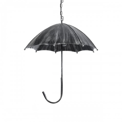 GloboStar® UMBRELLA 01407 Vintage Industrial Κρεμαστό Φωτιστικό Οροφής Πολύφωτο Γκρι Σκουριά Μεταλλικό Φ58 x Υ60cm Διακόσμηση - Φωτισμός - Χαλιά