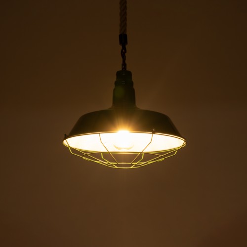 GloboStar® ELEDA 01408 Vintage Industrial Κρεμαστό Φωτιστικό Οροφής Μονόφωτο 1 x E27 Πράσινο Λευκό Μεταλλικό Καμπάνα Πλέγμα με Μπεζ Σχοινί Φ36 x Υ31cm Διακόσμηση - Φωτισμός - Χαλιά GloboStar® ELEDA 01408 Vintage Industrial Κρεμαστό Φωτιστικό Οροφής Μονόφωτο 1 x E27 Πράσινο Λευκό Μεταλλικό Καμπάνα Πλέγμα με Μπεζ Σχοινί Φ36 x Υ31cm Διακόσμηση - Φωτισμός - Χαλιά