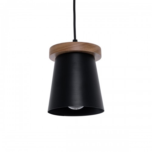 GLOBOSTAR® LANA 01424 Μοντέρνο Κρεμαστό Φωτιστικό Οροφής με Ντουί 1 x E27 AC 220-240V IP20 - Μαύρο & Καφέ - Μ13 x Π13 x Y17cm GLOBOSTAR® LANA 01424 Μοντέρνο Κρεμαστό Φωτιστικό Οροφής με Ντουί 1 x E27 AC 220-240V IP20 - Μαύρο & Καφέ - Μ13 x Π13 x Y17cm