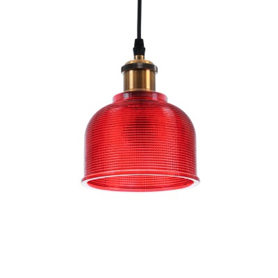 GLOBOSTAR® SEGRETO 01450 Vintage Κρεμαστό Φωτιστικό Οροφής με Ντουί 1 x E27 AC 220-240V IP20 - Κόκκινο & Χρυσό - Μ14 x Π14 x Υ18cm GLOBOSTAR® SEGRETO 01450 Vintage Κρεμαστό Φωτιστικό Οροφής με Ντουί 1 x E27 AC 220-240V IP20 - Κόκκινο & Χρυσό - Μ14 x Π14 x Υ18cm