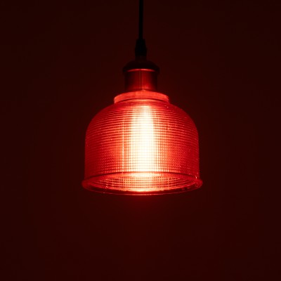 GLOBOSTAR® SEGRETO 01450 Vintage Κρεμαστό Φωτιστικό Οροφής με Ντουί 1 x E27 AC 220-240V IP20 - Κόκκινο & Χρυσό - Μ14 x Π14 x Υ18cm GLOBOSTAR® SEGRETO 01450 Vintage Κρεμαστό Φωτιστικό Οροφής με Ντουί 1 x E27 AC 220-240V IP20 - Κόκκινο & Χρυσό - Μ14 x Π14 x Υ18cm