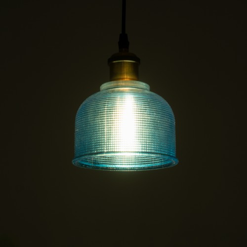 GLOBOSTAR® SEGRETO 01452 Vintage Κρεμαστό Φωτιστικό Οροφής με Ντουί 1 x E27 AC 220-240V IP20 - Μπλε & Χρυσό - Μ14 x Π14 x Υ18cm GLOBOSTAR® SEGRETO 01452 Vintage Κρεμαστό Φωτιστικό Οροφής με Ντουί 1 x E27 AC 220-240V IP20 - Μπλε & Χρυσό - Μ14 x Π14 x Υ18cm