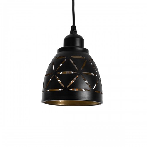 GLOBOSTAR® COOLIE 01475 Μοντέρνο Κρεμαστό Φωτιστικό Οροφής με Ντουί 1 x E27 AC 220-240V IP20 - Μαύρο & Χρυσό - Μ13 x Π13 x Υ14cm GLOBOSTAR® COOLIE 01475 Μοντέρνο Κρεμαστό Φωτιστικό Οροφής με Ντουί 1 x E27 AC 220-240V IP20 - Μαύρο & Χρυσό - Μ13 x Π13 x Υ14cm