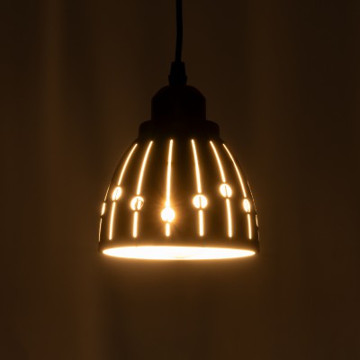 GLOBOSTAR® COOLIE 01476 Μοντέρνο Κρεμαστό Φωτιστικό Οροφής με Ντουί 1 x E27 AC 220-240V IP20 - Μαύρο & Ασημί - Μ12.5 x Π12.5 x Υ11.5cm GLOBOSTAR® COOLIE 01476 Μοντέρνο Κρεμαστό Φωτιστικό Οροφής με Ντουί 1 x E27 AC 220-240V IP20 - Μαύρο & Ασημί - Μ12.5 x Π12.5 x Υ11.5cm