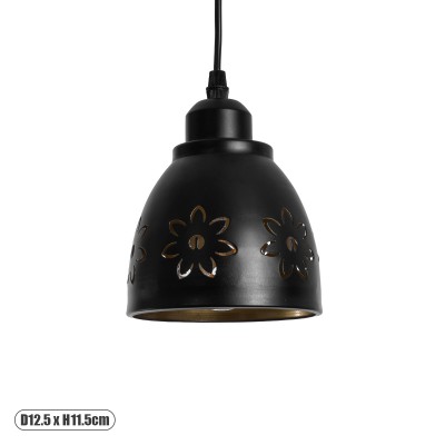 GLOBOSTAR® COOLIE 01479 Μοντέρνο Κρεμαστό Φωτιστικό Οροφής με Ντουί 1 x E27 AC 220-240V IP20 - Μαύρο & Χρυσό - Μ12.5 x Π12.5 x Υ11.5cm GLOBOSTAR® COOLIE 01479 Μοντέρνο Κρεμαστό Φωτιστικό Οροφής με Ντουί 1 x E27 AC 220-240V IP20 - Μαύρο & Χρυσό - Μ12.5 x Π12.5 x Υ11.5cm