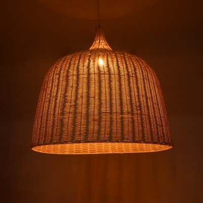 GloboStar® BAHAMAS 01570 Vintage Κρεμαστό Φωτιστικό Οροφής Μονόφωτο 1 x E27 Μπεζ Ξύλινο Ψάθινο Bamboo Φ90 x Υ90cm Διακόσμηση - Φωτισμός - Χαλιά GloboStar® BAHAMAS 01570 Vintage Κρεμαστό Φωτιστικό Οροφής Μονόφωτο 1 x E27 Μπεζ Ξύλινο Ψάθινο Bamboo Φ90 x Υ90cm Διακόσμηση - Φωτισμός - Χαλιά