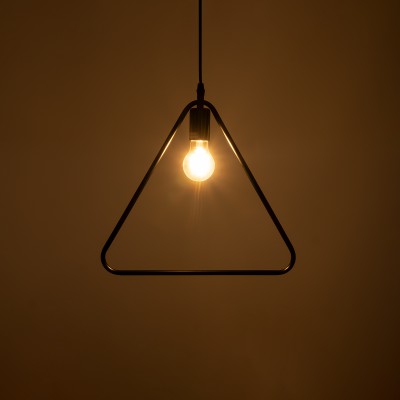 GloboStar® DELTA 01580 Μοντέρνο Κρεμαστό Φωτιστικό Οροφής Μονόφωτο 1 x E27 Μαύρο Μεταλλικό Μ38 x Π4 x Υ33cm Διακόσμηση - Φωτισμός - Χαλιά GloboStar® DELTA 01580 Μοντέρνο Κρεμαστό Φωτιστικό Οροφής Μονόφωτο 1 x E27 Μαύρο Μεταλλικό Μ38 x Π4 x Υ33cm Διακόσμηση - Φωτισμός - Χαλιά
