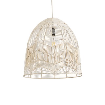 GLOBOSTAR® ALOHA 01751 Boho Κρεμαστό Φωτιστικό Οροφής με Ντουί 1 x E27 AC 220-240V IP20 - Μπεζ - Μ45 x Π45 x Υ48cm GLOBOSTAR® ALOHA 01751 Boho Κρεμαστό Φωτιστικό Οροφής με Ντουί 1 x E27 AC 220-240V IP20 - Μπεζ - Μ45 x Π45 x Υ48cm