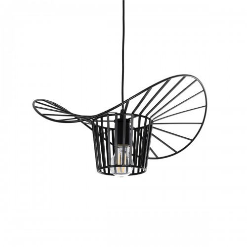 GloboStar® WIDOW 61462 Μοντέρνο Κρεμαστό Φωτιστικό Πλέγμα Μονόφωτο 1 x E27 IP20 Μαύρο Σχοινί με Μαύρο Σύρμα - Μ42 x Π42 x Υ20.5cm Διακόσμηση - Φως - Χαλιά GloboStar® WIDOW 61462 Μοντέρνο Κρεμαστό Φωτιστικό Πλέγμα Μονόφωτο 1 x E27 IP20 Μαύρο Σχοινί με Μαύρο Σύρμα - Μ42 x Π42 x Υ20.5cm Διακόσμηση - Φως - Χαλιά