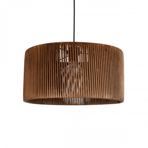 GloboStar® KYCLOS 203-0047 Boho Κρεμαστό Φωτιστικό Καπέλο Μονόφωτο 1 x E27 IP20 Καφέ Rattan - M40 x Π40 x Υ90cm Διακόσμηση - Φως - Χαλιά GloboStar® KYCLOS 203-0047 Boho Κρεμαστό Φωτιστικό Καπέλο Μονόφωτο 1 x E27 IP20 Καφέ Rattan - M40 x Π40 x Υ90cm Διακόσμηση - Φως - Χαλιά