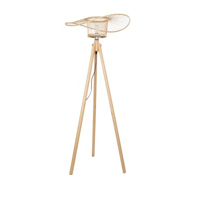 GLOBOSTAR® POPPY 01987 Boho Επιδαπέδιο Φωτιστικό με Ντουί 1 x E27 AC 220-240V IP20 - Μπεζ - Μ58 x Π58 x Υ138cm GLOBOSTAR® POPPY 01987 Boho Επιδαπέδιο Φωτιστικό με Ντουί 1 x E27 AC 220-240V IP20 - Μπεζ - Μ58 x Π58 x Υ138cm