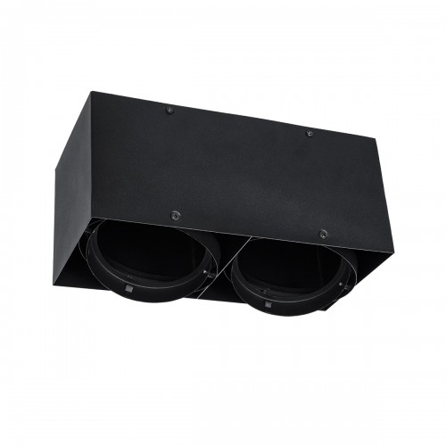 GloboStar® MAGMA 60627 Μοντέρνο Φωτιστικό Οροφής Σποτ Δίφωτο 2 x GU10 IP20 Μαύρο Αλουμίνιο - Μ30 x Π15 x Υ13cm Διακόσμηση - Φως - Χαλιά GloboStar® MAGMA 60627 Μοντέρνο Φωτιστικό Οροφής Σποτ Δίφωτο 2 x GU10 IP20 Μαύρο Αλουμίνιο - Μ30 x Π15 x Υ13cm Διακόσμηση - Φως - Χαλιά