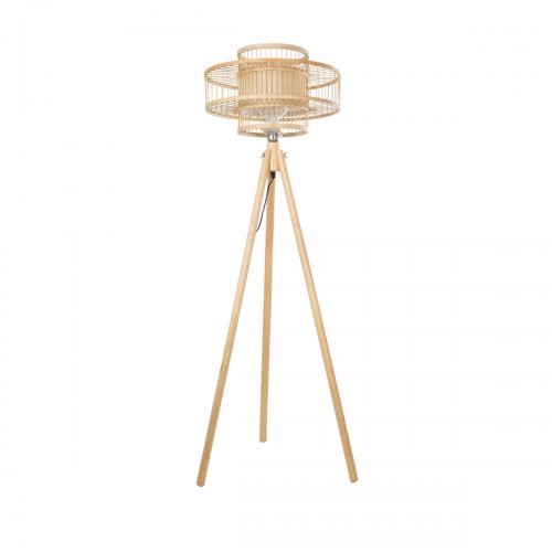 GloboStar® POPPY 01989 Boho Επιδαπέδιο Φωτιστικό Μονόφωτο 1 x E27 IP20 Μπεζ Ξύλο - Μ58 x Π58 x Υ149cm Διακόσμηση - Φως - Χαλιά GloboStar® POPPY 01989 Boho Επιδαπέδιο Φωτιστικό Μονόφωτο 1 x E27 IP20 Μπεζ Ξύλο - Μ58 x Π58 x Υ149cm Διακόσμηση - Φως - Χαλιά