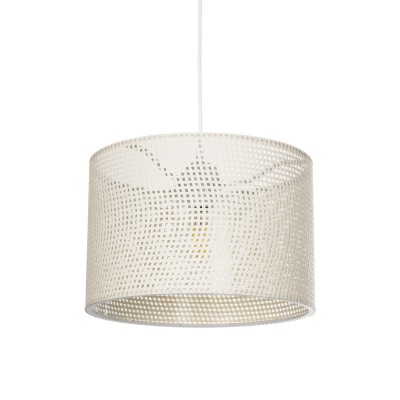 GLOBOSTAR® CLAIRIE 203-0137 Μοντέρνο Κρεμαστό Φωτιστικό Οροφής με Ντουί 1 x E27 AC 220-240V IP20 - Μπεζ - Μ30 x Π30 x Υ22cm GLOBOSTAR® CLAIRIE 203-0137 Μοντέρνο Κρεμαστό Φωτιστικό Οροφής με Ντουί 1 x E27 AC 220-240V IP20 - Μπεζ - Μ30 x Π30 x Υ22cm