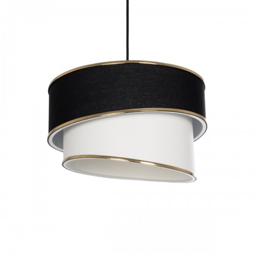 GloboStar® SONIA 203-0120 Μοντέρνο Κρεμαστό Φωτιστικό Καπέλο Μονόφωτο 1 x E27 IP20 Μαύρο & Μπεζ Ύφασμα με Χρυσή Λεπτομέρεια - Μ30 x Π30 x Υ90 cm Διακόσμηση - Φως - Χαλιά GloboStar® SONIA 203-0120 Μοντέρνο Κρεμαστό Φωτιστικό Καπέλο Μονόφωτο 1 x E27 IP20 Μαύρο & Μπεζ Ύφασμα με Χρυσή Λεπτομέρεια - Μ30 x Π30 x Υ90 cm Διακόσμηση - Φως - Χαλιά