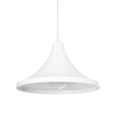 GLOBOSTAR® BELFRY 203-0079 Μοντέρνο Κρεμαστό Φωτιστικό Οροφής με Ντουί 1 x E27 AC 220-240V IP20 - Λεύκο - Μ29.5 x Π29.5 x Υ21cm GLOBOSTAR® BELFRY 203-0079 Μοντέρνο Κρεμαστό Φωτιστικό Οροφής με Ντουί 1 x E27 AC 220-240V IP20 - Λεύκο - Μ29.5 x Π29.5 x Υ21cm