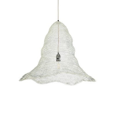 GLOBOSTAR® KENTUCKY 01892 Vintage Κρεμαστό Φωτιστικό Οροφής με Ντουί 1 x E27 AC 220-240V IP20 - Λευκό - Μ60 x Π60 x Υ52cm GLOBOSTAR® KENTUCKY 01892 Vintage Κρεμαστό Φωτιστικό Οροφής με Ντουί 1 x E27 AC 220-240V IP20 - Λευκό - Μ60 x Π60 x Υ52cm
