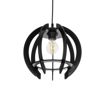 GLOBOSTAR® VIVIDUS 202-0028 Μοντέρνο Κρεμαστό Φωτιστικό Οροφής με Ντουί 1 x E27 AC 220-240V IP20 - Μαύρο - Μ30 x Π30 x Υ70cm GLOBOSTAR® VIVIDUS 202-0028 Μοντέρνο Κρεμαστό Φωτιστικό Οροφής με Ντουί 1 x E27 AC 220-240V IP20 - Μαύρο - Μ30 x Π30 x Υ70cm