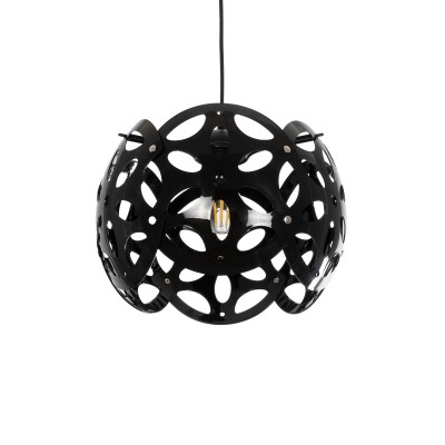 GLOBOSTAR® DOMINIC 202-0031 Μοντέρνο Κρεμαστό Φωτιστικό Οροφής με Ντουί 1 x E27 AC 220-240V IP20 - Μαύρο - Μ30 x Π30 x Υ70cm GLOBOSTAR® DOMINIC 202-0031 Μοντέρνο Κρεμαστό Φωτιστικό Οροφής με Ντουί 1 x E27 AC 220-240V IP20 - Μαύρο - Μ30 x Π30 x Υ70cm