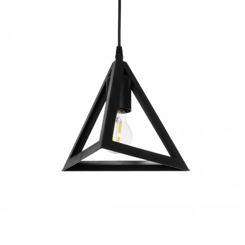 GloboStar® TRIANGLE 203-0159 Μοντέρνο Κρεμαστό Φωτιστικό Καμπάνα Μονόφωτο 1 x E27 IP20 Μάυρο Πλαστικό - Μ24 x Π24 x Υ86cm Διακόσμηση - Φως - Χαλιά GloboStar® TRIANGLE 203-0159 Μοντέρνο Κρεμαστό Φωτιστικό Καμπάνα Μονόφωτο 1 x E27 IP20 Μάυρο Πλαστικό - Μ24 x Π24 x Υ86cm Διακόσμηση - Φως - Χαλιά