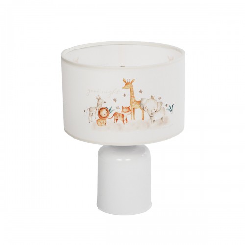 GloboStar® GIRAFFE 204-0026 Παιδικό Eπιτραπέζιο Φωτιστικό Πορτατίφ Μονόφωτο 1 x E27 IP20 Πολύχρωμο Ύφασμα με Λευκό Πλαστικό - Μ24 x Π24 x Υ32cm GloboStar® GIRAFFE 204-0026 Παιδικό Eπιτραπέζιο Φωτιστικό Πορτατίφ Μονόφωτο 1 x E27 IP20 Πολύχρωμο Ύφασμα με Λευκό Πλαστικό - Μ24 x Π24 x Υ32cm