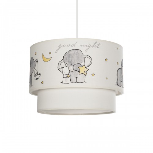 GloboStar® ELEPHANT 204-0002 Παιδικό Κρεμαστό Φωτιστικό Φιγούρα Μονόφωτο 1 x E27 IP20 Λευκό Ύφασμα - Μ30 x Π30 x Υ70cm Διακόσμηση - Φως - Χαλιά GloboStar® ELEPHANT 204-0002 Παιδικό Κρεμαστό Φωτιστικό Φιγούρα Μονόφωτο 1 x E27 IP20 Λευκό Ύφασμα - Μ30 x Π30 x Υ70cm Διακόσμηση - Φως - Χαλιά