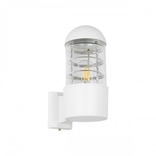 GLOBOSTAR® NEWI 01418 Μοντέρνο Φωτιστικό Τοίχου - Απλίκα με Ντουί 1 x E27 AC 220-240V IP20 - Λευκό - Μ11 x Π17 x Υ25cm GLOBOSTAR® NEWI 01418 Μοντέρνο Φωτιστικό Τοίχου - Απλίκα με Ντουί 1 x E27 AC 220-240V IP20 - Λευκό - Μ11 x Π17 x Υ25cm