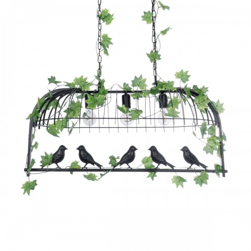 GloboStar® JUDE 01646 Vintage Industrial Κρεμαστό Φωτιστικό Οροφής Τρίφωτο 3 x E27 Μαύρο Μεταλλικό Πλέγμα Μ85.5 x Π37.5 x Y38cm Διακόσμηση - Φωτισμός - Χαλιά GloboStar® JUDE 01646 Vintage Industrial Κρεμαστό Φωτιστικό Οροφής Τρίφωτο 3 x E27 Μαύρο Μεταλλικό Πλέγμα Μ85.5 x Π37.5 x Y38cm Διακόσμηση - Φωτισμός - Χαλιά