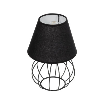 GLOBOSTAR® SHAPE 202-0057 Μοντέρνο Επιτραπέζιο Φωτιστικό Πορτατίφ με Ντουί 1 x E27 AC 220-240V IP20 - Μαύρο - Μ19 x Π19 x Υ28cm GLOBOSTAR® SHAPE 202-0057 Μοντέρνο Επιτραπέζιο Φωτιστικό Πορτατίφ με Ντουί 1 x E27 AC 220-240V IP20 - Μαύρο - Μ19 x Π19 x Υ28cm