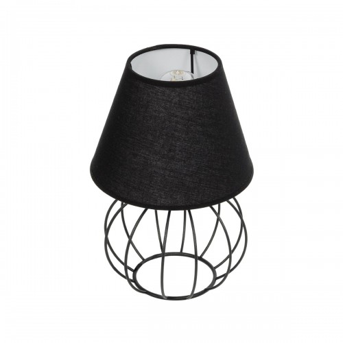 GLOBOSTAR® SHAPE 202-0057 MODERN TABLE LIGHT 1 X E27 IP20 BLACK METAL WITH BLACK FABRIC - L40 X W40 X H27CM Διακόσμηση - Φως - Χαλιά GLOBOSTAR® SHAPE 202-0057 MODERN TABLE LIGHT 1 X E27 IP20 BLACK METAL WITH BLACK FABRIC - L40 X W40 X H27CM Διακόσμηση - Φως - Χαλιά