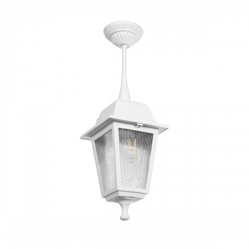 GloboStar® SOLME 203-0219 Vintage Κρεμαστό Φωτιστικό Φαναράκι Μονόφωτο 1 x E27 IP44 Λευκό Πλαστικό Σώμα - Μ15 x Π15 x Υ50cm Διακόσμηση - Φως - Χαλιά GloboStar® SOLME 203-0219 Vintage Κρεμαστό Φωτιστικό Φαναράκι Μονόφωτο 1 x E27 IP44 Λευκό Πλαστικό Σώμα - Μ15 x Π15 x Υ50cm Διακόσμηση - Φως - Χαλιά
