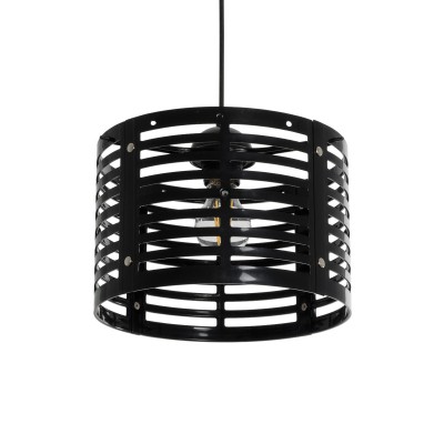 GLOBOSTAR® DOMINIC 202-0030 Μοντέρνο Κρεμαστό Φωτιστικό Οροφής με Ντουί 1 x E27 AC 220-240V IP20 - Μαύρο - Μ30 x Π30 x Υ70cm GLOBOSTAR® DOMINIC 202-0030 Μοντέρνο Κρεμαστό Φωτιστικό Οροφής με Ντουί 1 x E27 AC 220-240V IP20 - Μαύρο - Μ30 x Π30 x Υ70cm