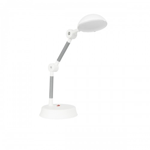 GLOBOSTAR® STAR 202-0062 MODERN TABLE LED LIGHT 6W 540LM 360° AC220-240V IP20 COOL WHITE 6000K PINK PLASTIC - L20 X W14,5 X H33CM - 2 YEARS WARRANTY Διακόσμηση - Φως - Χαλιά