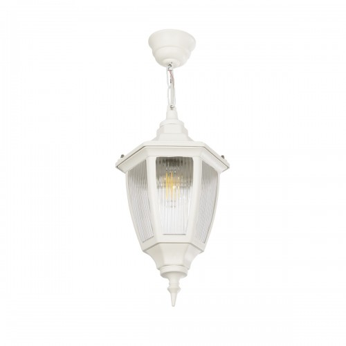 GLOBOSTAR® ENGLAND 202-0014 Vintage Κρεμαστό Φωτιστικό Οροφής με Ντουί 1 x E27 AC 220-240V IP44 - Λευκό - Μ20 x Π20 x Υ35cm GLOBOSTAR® ENGLAND 202-0014 Vintage Κρεμαστό Φωτιστικό Οροφής με Ντουί 1 x E27 AC 220-240V IP44 - Λευκό - Μ20 x Π20 x Υ35cm