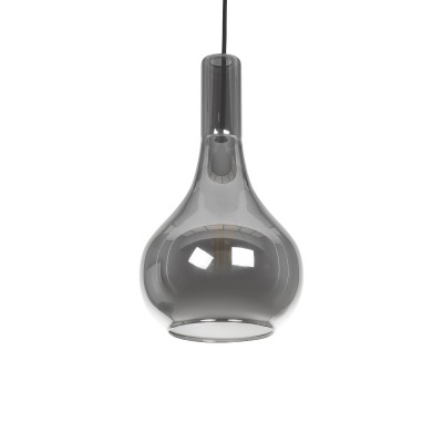 GLOBOSTAR® ΤΟΝΕ 206-0034 Μοντέρνο Κρεμαστό Φωτιστικό Οροφής με Ντουί 1 x E27 AC 220-240V IP20 - Μαύρο Φιμέ - Μ20 x Π20 x Υ36cm GLOBOSTAR® ΤΟΝΕ 206-0034 Μοντέρνο Κρεμαστό Φωτιστικό Οροφής με Ντουί 1 x E27 AC 220-240V IP20 - Μαύρο Φιμέ - Μ20 x Π20 x Υ36cm
