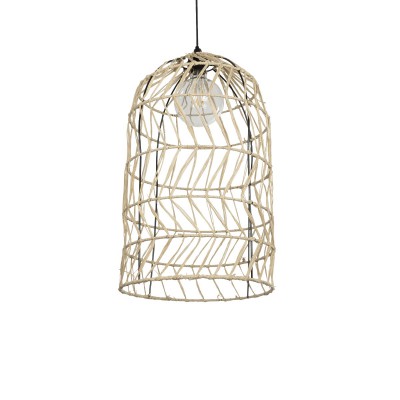 GLOBOSTAR® NETI 205-0025 Boho Κρεμαστό Φωτιστικό Οροφής με Ντουί 1 x E27 AC 220-240V IP20 - Μπεζ - M35 x Π35 x Υ63cm GLOBOSTAR® NETI 205-0025 Boho Κρεμαστό Φωτιστικό Οροφής με Ντουί 1 x E27 AC 220-240V IP20 - Μπεζ - M35 x Π35 x Υ63cm