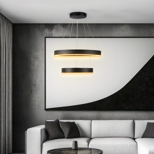 kelvo® VENOM KLV-101-0196 Κρεμαστό Φωτιστικό Οροφής LED 75W 7500lm 120° AC 220-240V IP20 Ρυθμιζόμενο Λευκό CCT με Χειριστήριο από 2700K έως 6000K Dimmable - Lumileds SMD Chip - Μαύρο Ματ - Μ60 x Π60 x Υ40cm - 3 Χρόνια Εγγύηση Διακόσμηση - Φως - Χαλιά kelvo® VENOM KLV-101-0196 Κρεμαστό Φωτιστικό Οροφής LED 75W 7500lm 120° AC 220-240V IP20 Ρυθμιζόμενο Λευκό CCT με Χειριστήριο από 2700K έως 6000K Dimmable - Lumileds SMD Chip - Μαύρο Ματ - Μ60 x Π60 x Υ40cm - 3 Χρόνια Εγγύηση Διακόσμηση - Φως - Χαλιά