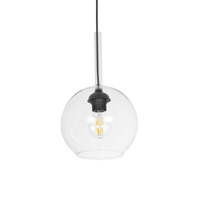 GLOBOSTAR® BALU 206-0038 Μοντέρνο Κρεμαστό Φωτιστικό Οροφής με Ντουί 1 x E27 AC 220-240V IP20 - Διάφανο - Μ20 x Π20 x Υ18cm GLOBOSTAR® BALU 206-0038 Μοντέρνο Κρεμαστό Φωτιστικό Οροφής με Ντουί 1 x E27 AC 220-240V IP20 - Διάφανο - Μ20 x Π20 x Υ18cm