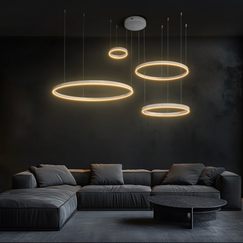 kelvo® VENOM KLV-101-0203 Κρεμαστό Φωτιστικό Οροφής LED 150W 15000lm 120° AC 220-240V IP20 Ρυθμιζόμενο Λευκό CCT με Χειριστήριο από 2700K έως 6000K Dimmable - Lumileds SMD Chip - Λευκό Ματ - Μ150 x Π90 x Υ60cm - 3 Χρόνια Εγγύηση Διακόσμηση - Φως - Χαλιά kelvo® VENOM KLV-101-0203 Κρεμαστό Φωτιστικό Οροφής LED 150W 15000lm 120° AC 220-240V IP20 Ρυθμιζόμενο Λευκό CCT με Χειριστήριο από 2700K έως 6000K Dimmable - Lumileds SMD Chip - Λευκό Ματ - Μ150 x Π90 x Υ60cm - 3 Χρόνια Εγγύηση Διακόσμηση - Φως - Χαλιά