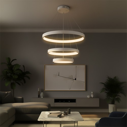kelvo® NEMESIS KLV-101-0218 Κρεμαστό Φωτιστικό Οροφής LED 100W 10000lm 180° AC 220-240V IP20 Ρυθμιζόμενο Λευκό CCT με Χειριστήριο από 2700K έως 6000K Dimmable - Lumileds SMD Chip - Λευκό Ματ - Μ60 x Π60 x Υ60cm - 3 Χρόνια Εγγύηση Διακόσμηση - Φως - Χαλιά kelvo® NEMESIS KLV-101-0218 Κρεμαστό Φωτιστικό Οροφής LED 100W 10000lm 180° AC 220-240V IP20 Ρυθμιζόμενο Λευκό CCT με Χειριστήριο από 2700K έως 6000K Dimmable - Lumileds SMD Chip - Λευκό Ματ - Μ60 x Π60 x Υ60cm - 3 Χρόνια Εγγύηση Διακόσμηση - Φως - Χαλιά