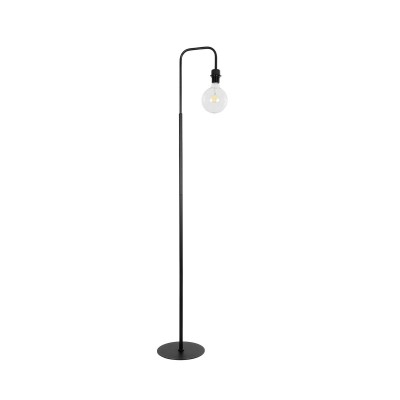 GLOBOSTAR® SNAKE 204-0053 Μοντέρνο Επιδαπέδιο Φωτιστικό με Ντουί 1 x E27 AC 220-240V IP20 - Μαύρο - Μ40 x Π25 x Υ153cm GLOBOSTAR® SNAKE 204-0053 Μοντέρνο Επιδαπέδιο Φωτιστικό με Ντουί 1 x E27 AC 220-240V IP20 - Μαύρο - Μ40 x Π25 x Υ153cm