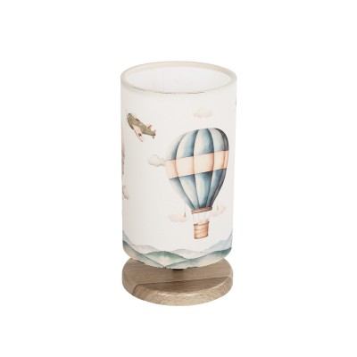 GLOBOSTAR® BALLON 204-0145 Παιδικό Επιτραπέζιο Φωτιστικό Πορτατίφ με Ντουί 1 x E14 AC 220-240V IP20 - Πολύχρωμο - Μ15 x Π15 x Υ30cm GLOBOSTAR® BALLON 204-0145 Παιδικό Επιτραπέζιο Φωτιστικό Πορτατίφ με Ντουί 1 x E14 AC 220-240V IP20 - Πολύχρωμο - Μ15 x Π15 x Υ30cm