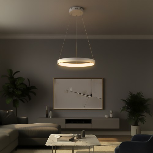 kelvo® NEMESIS KLV-101-0209 Κρεμαστό Φωτιστικό Οροφής LED 45W 4500lm 180° AC 220-240V IP20 Ρυθμιζόμενο Λευκό CCT με Χειριστήριο από 2700K έως 6000K Dimmable - Lumileds SMD Chip - Λευκό Ματ - Μ60 x Π60 x Υ4cm - 3 Χρόνια Εγγύηση Διακόσμηση - Φως - Χαλιά kelvo® NEMESIS KLV-101-0209 Κρεμαστό Φωτιστικό Οροφής LED 45W 4500lm 180° AC 220-240V IP20 Ρυθμιζόμενο Λευκό CCT με Χειριστήριο από 2700K έως 6000K Dimmable - Lumileds SMD Chip - Λευκό Ματ - Μ60 x Π60 x Υ4cm - 3 Χρόνια Εγγύηση Διακόσμηση - Φως - Χαλιά