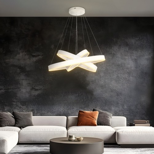 kelvo® VENOM KLV-101-0200-V2 Κρεμαστό Φωτιστικό Οροφής LED 120W 12000lm 120° AC 220-240V IP20 Ρυθμιζόμενο Λευκό CCT με Χειριστήριο από 2700K έως 6000K Dimmable - Lumileds SMD Chip - Λευκό Ματ - Μ80 x Π80 x Υ80cm - 3 Χρόνια Εγγύηση Διακόσμηση - Φως - Χαλιά kelvo® VENOM KLV-101-0200-V2 Κρεμαστό Φωτιστικό Οροφής LED 120W 12000lm 120° AC 220-240V IP20 Ρυθμιζόμενο Λευκό CCT με Χειριστήριο από 2700K έως 6000K Dimmable - Lumileds SMD Chip - Λευκό Ματ - Μ80 x Π80 x Υ80cm - 3 Χρόνια Εγγύηση Διακόσμηση - Φως - Χαλιά
