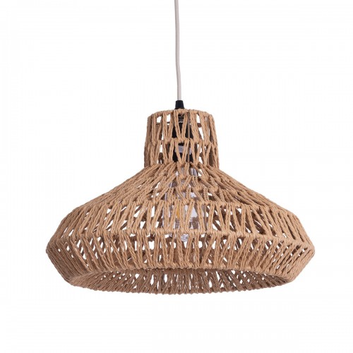 GloboStar® RAYNE 00910 Vintage Κρεμαστό Φωτιστικό Οροφής Μονόφωτο 1 x E27 Πλέγμα με Ανοιχτό Καφέ Σχοινί Φ38 x Y24cm Διακόσμηση - Φωτισμός - Χαλιά GloboStar® RAYNE 00910 Vintage Κρεμαστό Φωτιστικό Οροφής Μονόφωτο 1 x E27 Πλέγμα με Ανοιχτό Καφέ Σχοινί Φ38 x Y24cm Διακόσμηση - Φωτισμός - Χαλιά