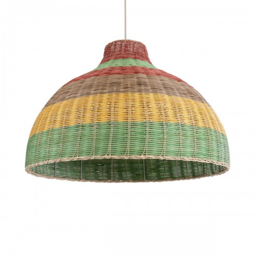 GloboStar® CABALLEROS 02054 Boho Επιτραπέζιο Φωτιστικό Μονόφωτο 1 x E27 AC220-240V IP20 - Φ70 x Υ48cm - Πράσινο με Κίτρινο και Μπεζ με Κόκκινο Ξύλινο Μπαμπού Πλέγμα Καμπάνα - 5 Χρόνια Εγγύηση Διακόσμηση - Φως - Χαλιά GloboStar® CABALLEROS 02054 Boho Επιτραπέζιο Φωτιστικό Μονόφωτο 1 x E27 AC220-240V IP20 - Φ70 x Υ48cm - Πράσινο με Κίτρινο και Μπεζ με Κόκκινο Ξύλινο Μπαμπού Πλέγμα Καμπάνα - 5 Χρόνια Εγγύηση Διακόσμηση - Φως - Χαλιά