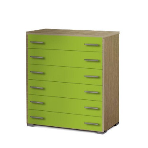 Συρταριέρα παιδική 6 συρτ. 90cm δρυς-λαχανί ελληνικής προέλευσης 11927588 Συρταριέρα παιδική 6 συρτ. 90cm δρυς-λαχανί ελληνικής προέλευσης 11927588