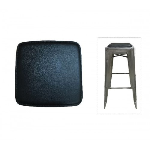 RELIX Κάθισμα για Σκαμπό, Pvc Μαύρο (Μαγνητικό) 27x27cm/Ε519,2Σ Μαξιλάρια RELIX Κάθισμα για Σκαμπό, Pvc Μαύρο (Μαγνητικό) 27x27cm/Ε519,2Σ Μαξιλάρια