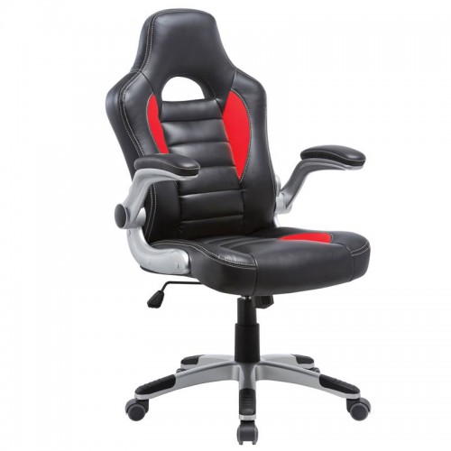 BF7950-A Gaming Πολυθρόνα Pu Μαύρο - Κόκκινο 64x68x108/118cm/ΕΟ291,2Α Έπιπλα Γραφείου BF7950-A Gaming Πολυθρόνα Pu Μαύρο - Κόκκινο 64x68x108/118cm/ΕΟ291,2Α Έπιπλα Γραφείου